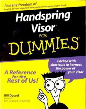 Paperback Handspring Visor for Dummies Book
