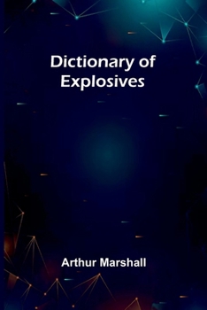 Paperback Dictionary Of Explosives Book