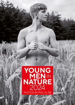 Calendar Young Men in Nature 2024 Book