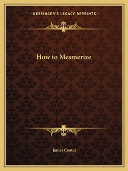 Paperback How to Mesmerize Book