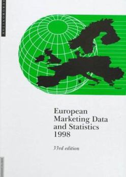 Hardcover European Marketing Data and Statistics 1998 (European Marketing Data & Statistics) Book