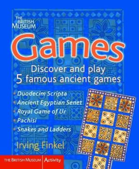 Hardcover Games: Discover and Play 5 Famous Ancient Games. Irving Finkel Book