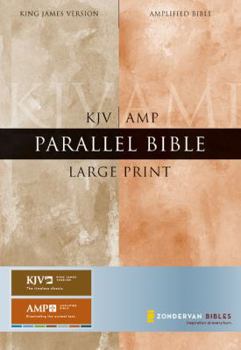 Hardcover Parallel Bible-PR-KJV/Am-Large Print [Large Print] Book