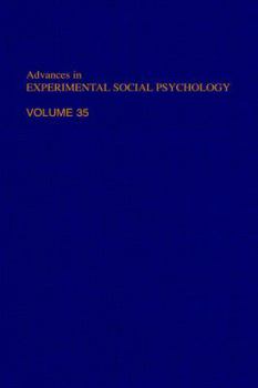 Hardcover Advances in Experimental Social Psychology Book