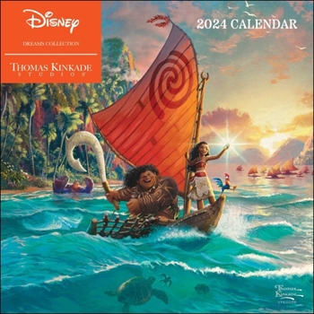 Calendar Disney Dreams Collection by Thomas Kinkade Studios: 2024 Wall Calendar Book