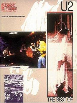 Paperback Best of U2: Guitar Recorded Versions Book