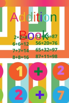 Paperback Addition book: Math Book