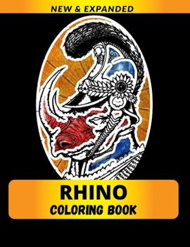 Rhino Coloring Book: Stress Relieving Stunning Designs