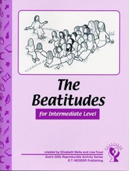 Paperback The Beatitudes, Intermediate Level Book