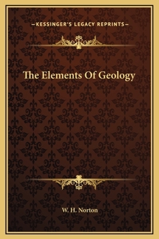 Hardcover The Elements Of Geology Book