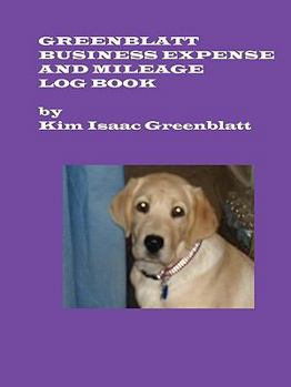 Paperback Greenblatt Business Expense and Mileage Log Book