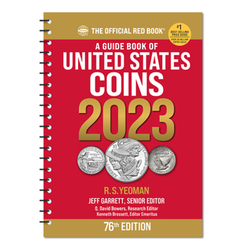 Spiral-bound Guide Book of United States Coins Spiral 2023 Book