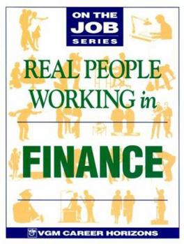 Paperback Real People Working in Finance (ON THE JOB) Book