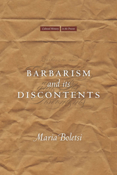 Hardcover Barbarism and Its Discontents Book
