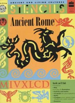 Paperback Ancient Rome Stencils (Ancient and Living Cultures Series) Book