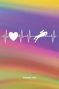 Springreiten: Jahresplaner / Terminplaner / Kalender 2020 Herzschlag Reitsport Springen - DIN A5 - Geschenk Pferd Reiterin (German Edition)