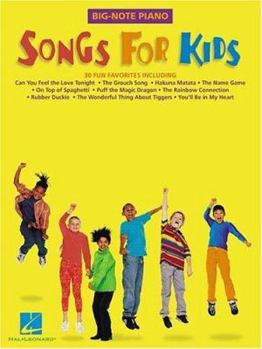Paperback Songs for Kids Book