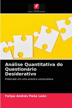 Paperback Análise Quantitativa do Questionário Desiderativo [Portuguese] Book