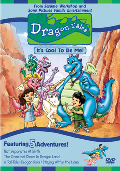 DVD Dragon Tales: It's Cool To Be Me Book