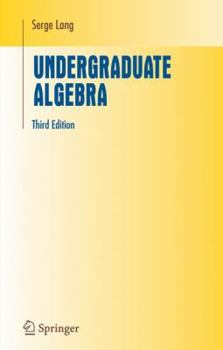 Hardcover Undergraduate Algebra Book