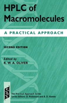 Paperback HPLC of Macromolecules: A Practical Approach Book