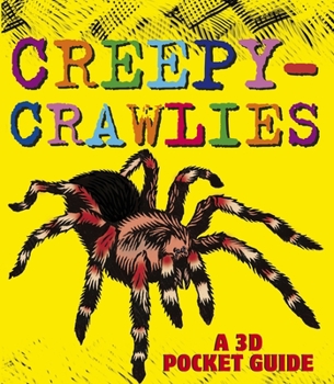 Paperback Creepy-Crawlies: A 3D Pocket Guide Book