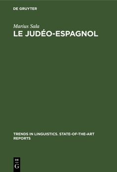 Hardcover Le Judéo-Espagnol [French] Book