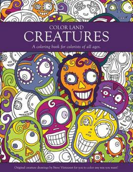 Paperback Color Land Creatures Book