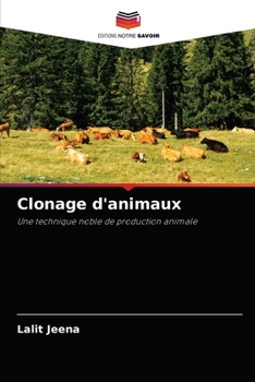 Paperback Clonage d'animaux [French] Book