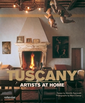 Hardcover Tuscany Artists at Home Book