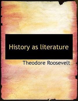 Paperback History as Literature [Large Print] Book