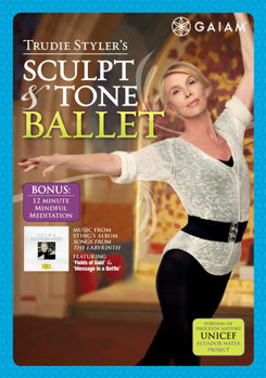 DVD Trudie Styler: Sculpt & Tone Ballet Book