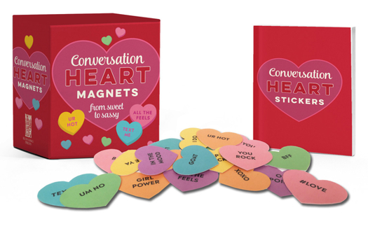 Paperback Conversation Heart Magnets: From Sweet to Sassy Book