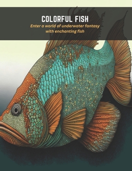 Paperback Colorful Fish: Enter a world of underwater fantasy with enchanting fish Book