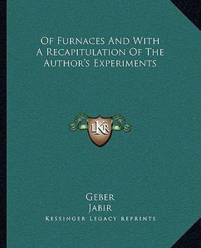 Paperback Of Furnaces And With A Recapitulation Of The Author's Experiments Book