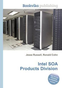 Paperback Intel Soa Products Division Book