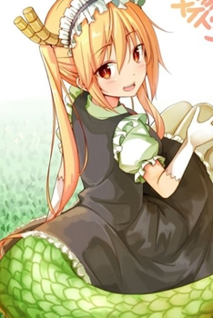 Journal: Dragon Maid Soft Glossy Cover Journal Lined Pages Book 6 x 9 Inches 110 Pages