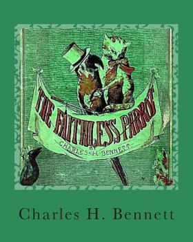 Paperback The Faithless Parrot [Large Print] Book