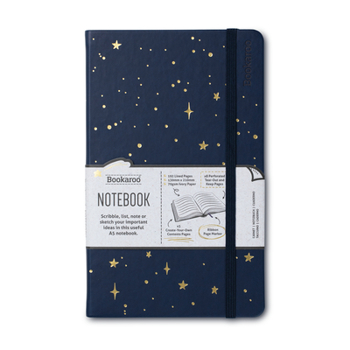 Unknown Binding Bookaroo Moon & Stars Notebook (A5) Book