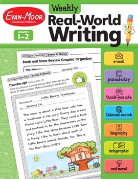 Paperback Weekly Real-World Writing, Grade 1 - 2 Teacher Resource Book