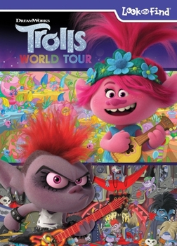 Hardcover DreamWorks Trolls World Tour: A Troll New World Look and Find Book