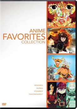 DVD Steamboy / Memories / Paprika / Tekkonkinkreet Book