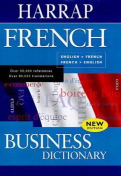 Hardcover Harrap French Business Dictionary Book