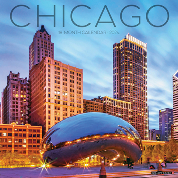 Calendar Chicago 2024 12 X 12 Wall Calendar Book
