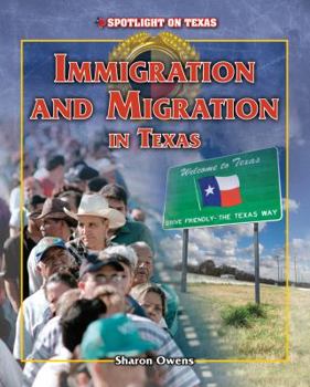 Library Binding Immigration and Migration in Texas Book