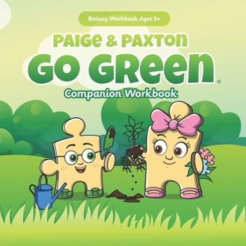 Paperback "Paige & Paxton Go Green" Workbook Companion Book