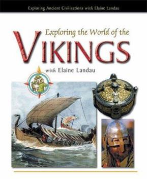 Library Binding Exploring the World of the Vikings with Elaine Landau Book