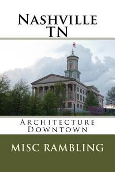 Paperback Nashville TN: Architecture Downtown Book