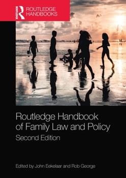 Paperback Routledge Handbook of Family Law and Policy Book