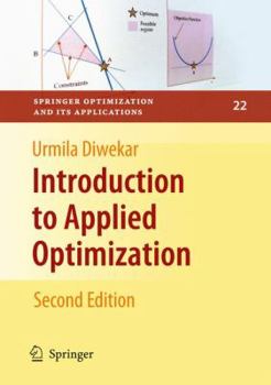 Hardcover Introduction to Applied Optimization Book